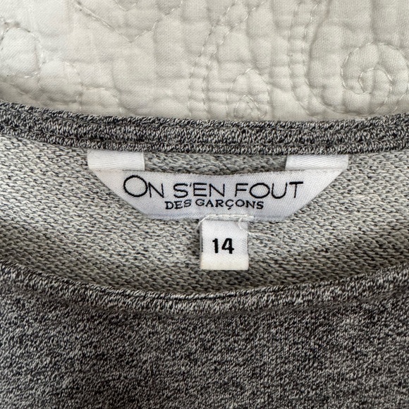 Gray Kids Shirt with Fun Patches - Picture 2 of 4